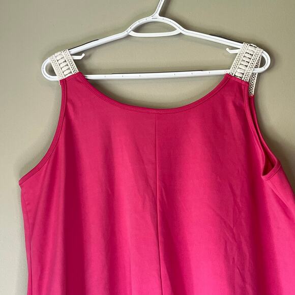 Sheen Curve Pink with Cream Lace Size 2XL - Picture 6 of 11